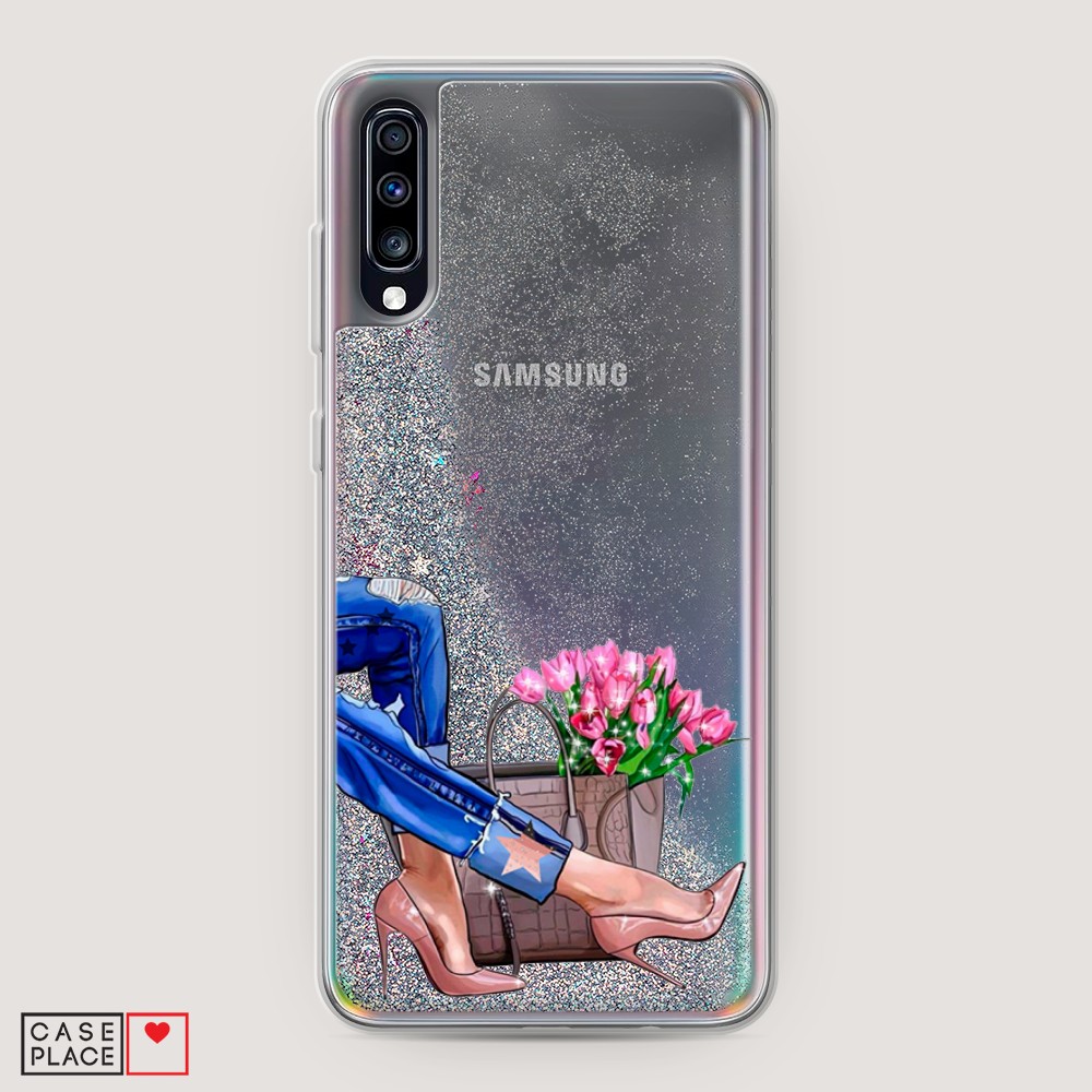 

Чехол Awog на Samsung Galaxy A70 "Каблучки", Разноцветный, 28191-1