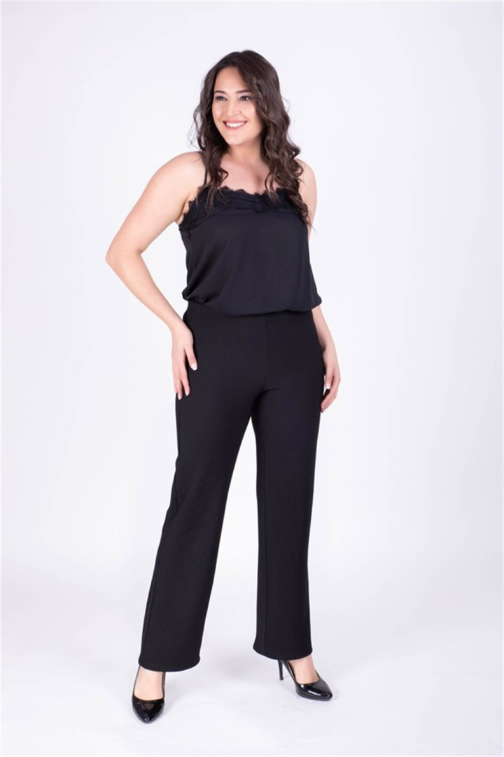 

Брюки женские My Line Moda 455 черные M (товары доставляются из-за рубежа), Черный, 455