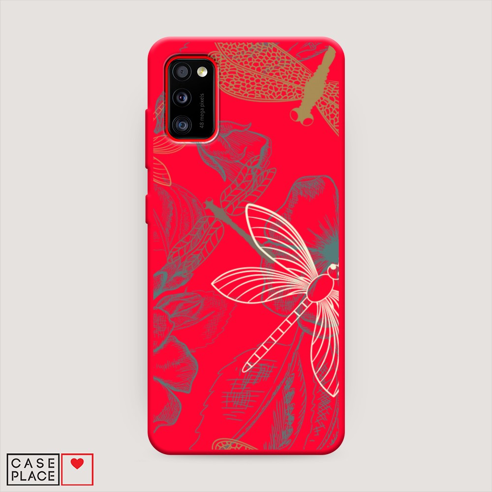 

Чехол Awog на Samsung Galaxy A41 / Самсунг A41 "Тени стрекоз", Разноцветный, 2100453-1