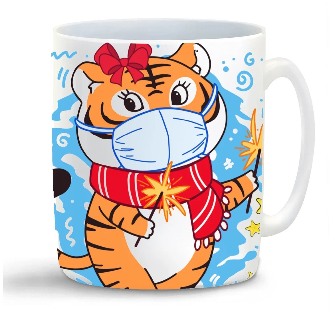 

Кружка CoolPodarok Любимая дочка тигрица
