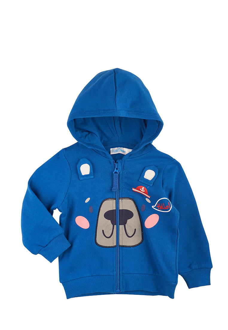 

Джемпер детский Kari baby SS20B00900510 цв. синий р. 80, SS20B00900510