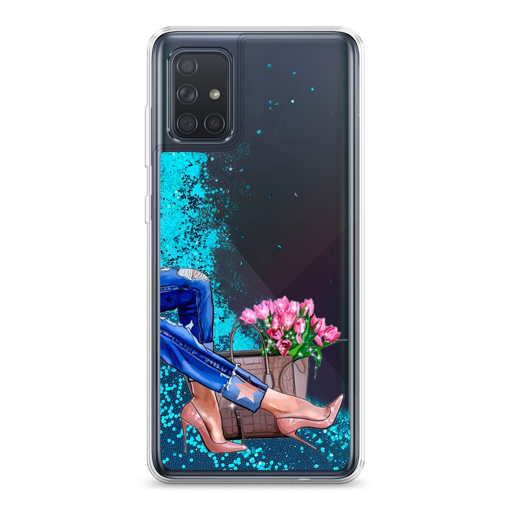 

Чехол Awog на Samsung Galaxy A71 4G "Каблучки", Разноцветный, 29093-1