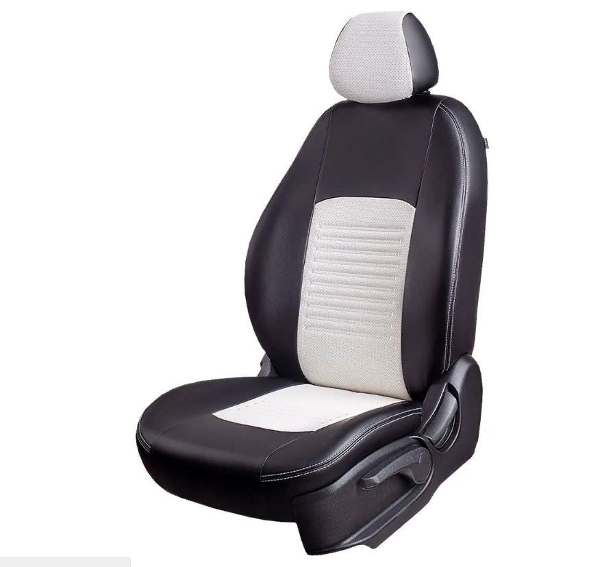 

Чехлы на сиденья Lordautofashion Турин Lada Vesta (2015-) черно-белый, Белый;черный