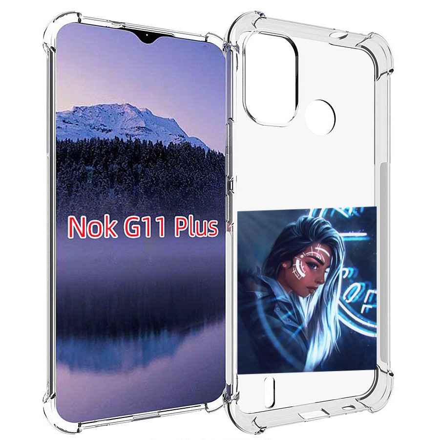 

Чехол MyPads девушка-из-антарктиды женский для Nokia G11 Plus, Прозрачный, Tocco