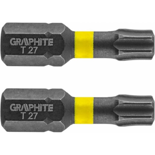 

GRAPHITE Биты ударные TX27 x 25 мм 2 шт 56H515