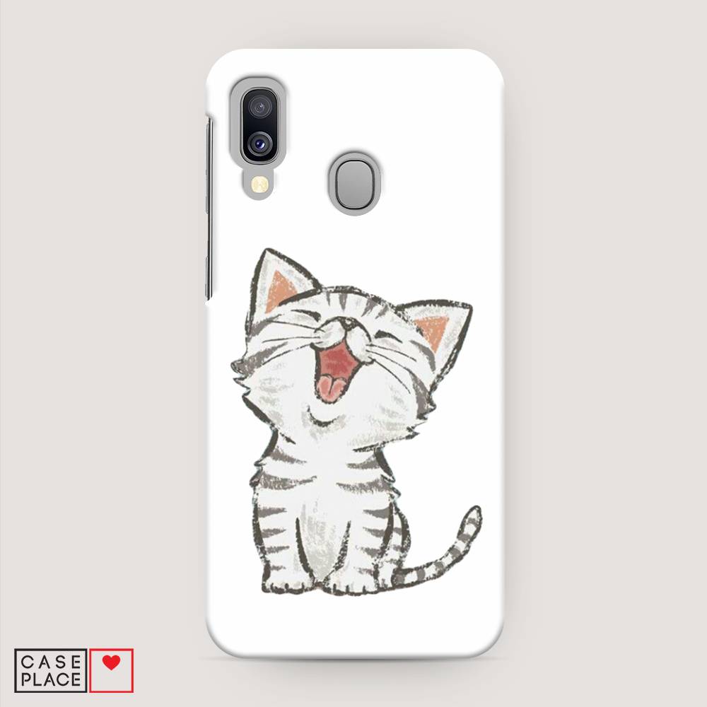 

Пластиковый чехол "Котенок рисованный" на Samsung Galaxy A40