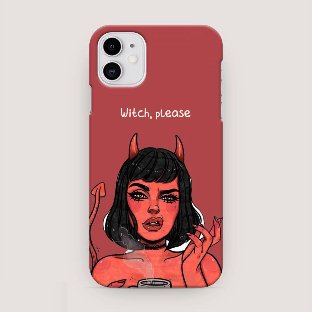 фото Чехол awog для apple iphone 11 "evil girl"