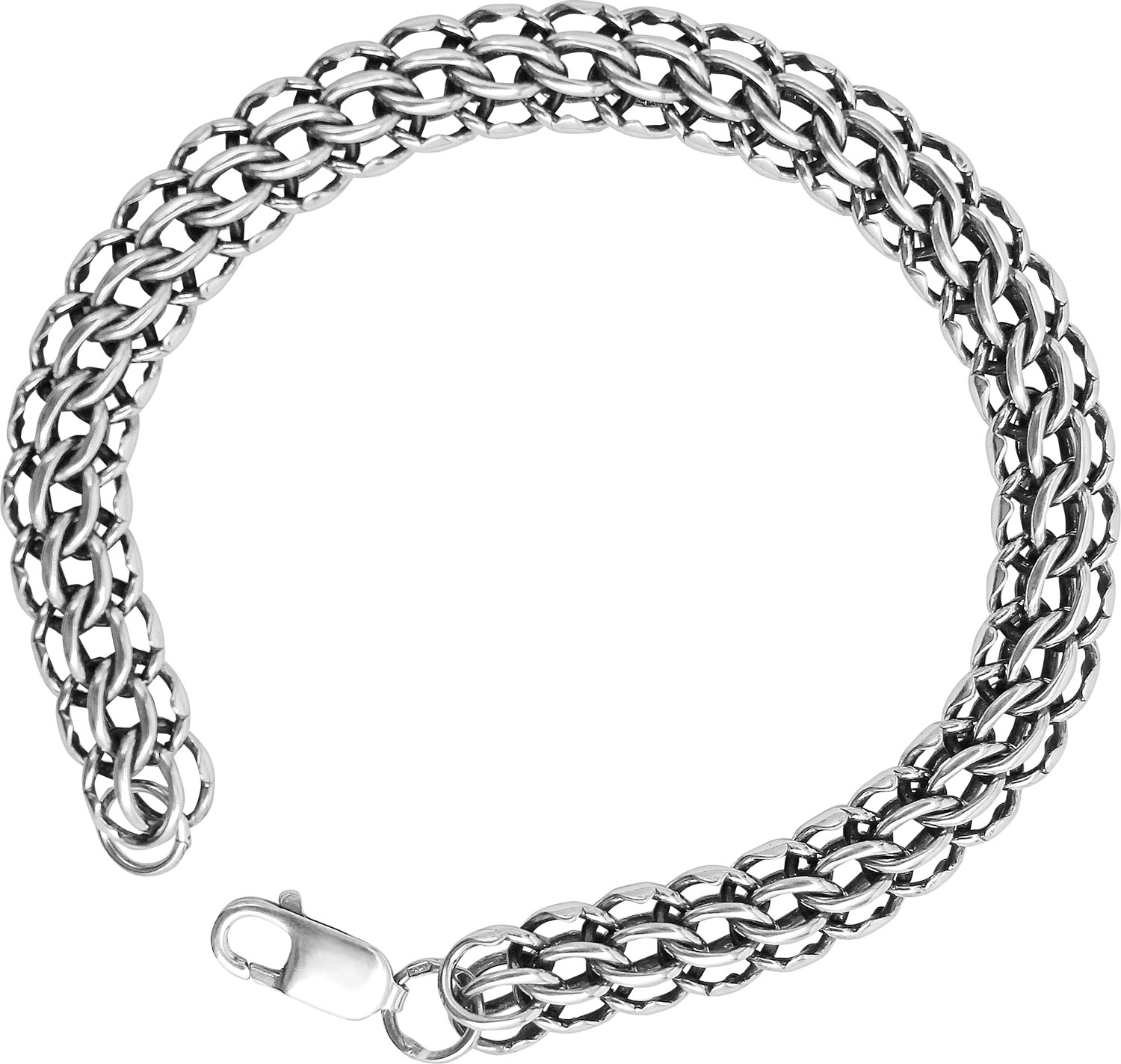 Браслет из серебра р. 23 FIT 04371-f