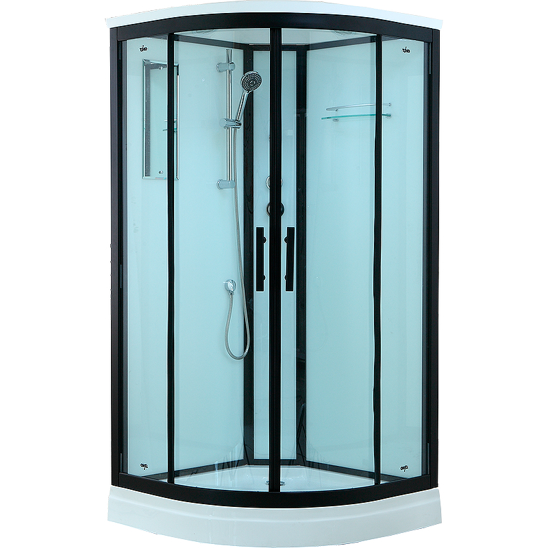 

Timo Standart T-6601 Black душевая кабина (100*100*220), шт