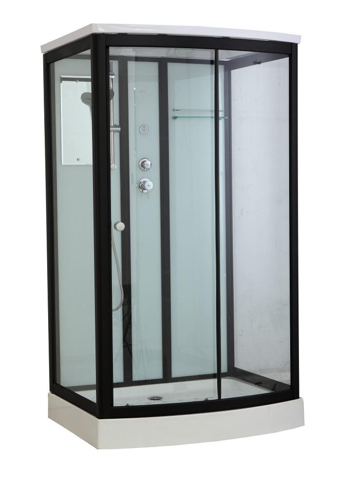 

Timo Standart T-6615 Black душевая кабина (120*90*220), шт