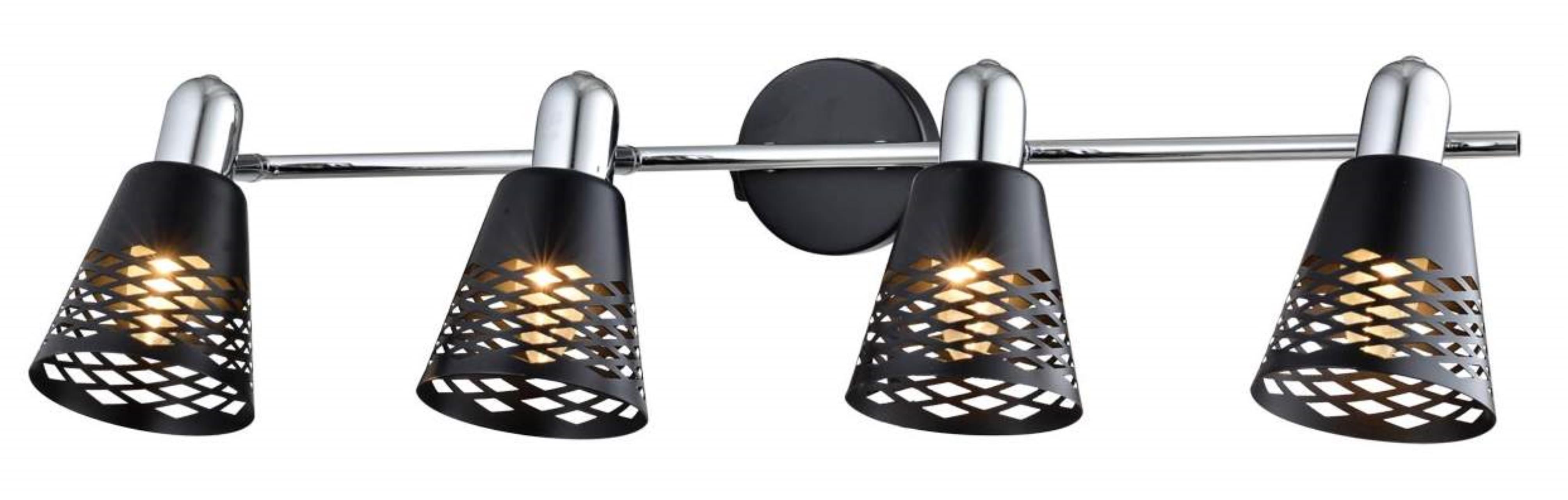 

Светильник трековый, спот Toplight Susan, TL3760Y-04BC, 160W, E14