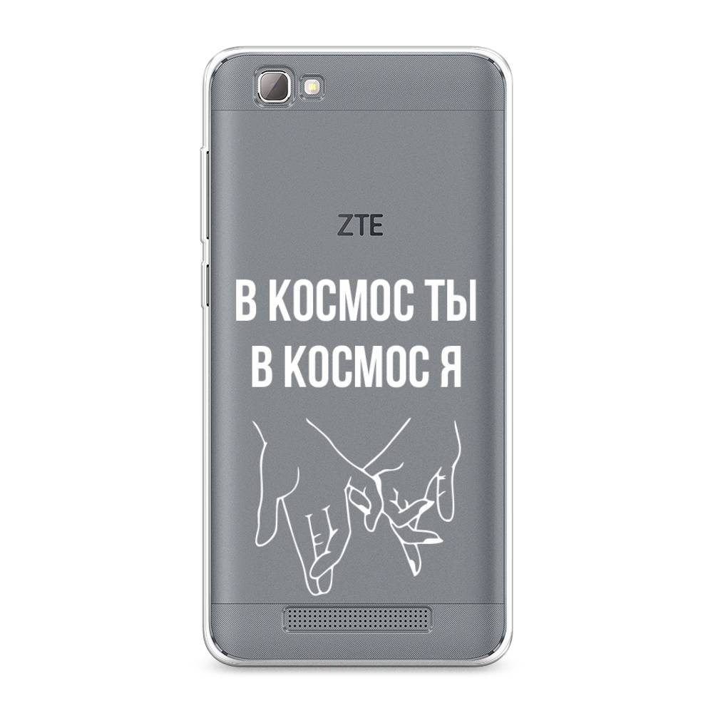 

Чехол Awog на ZTE Blade A610 / ЗТЕ Блэйд A610 "В космос ты В космос я", Разноцветный, 130950-6