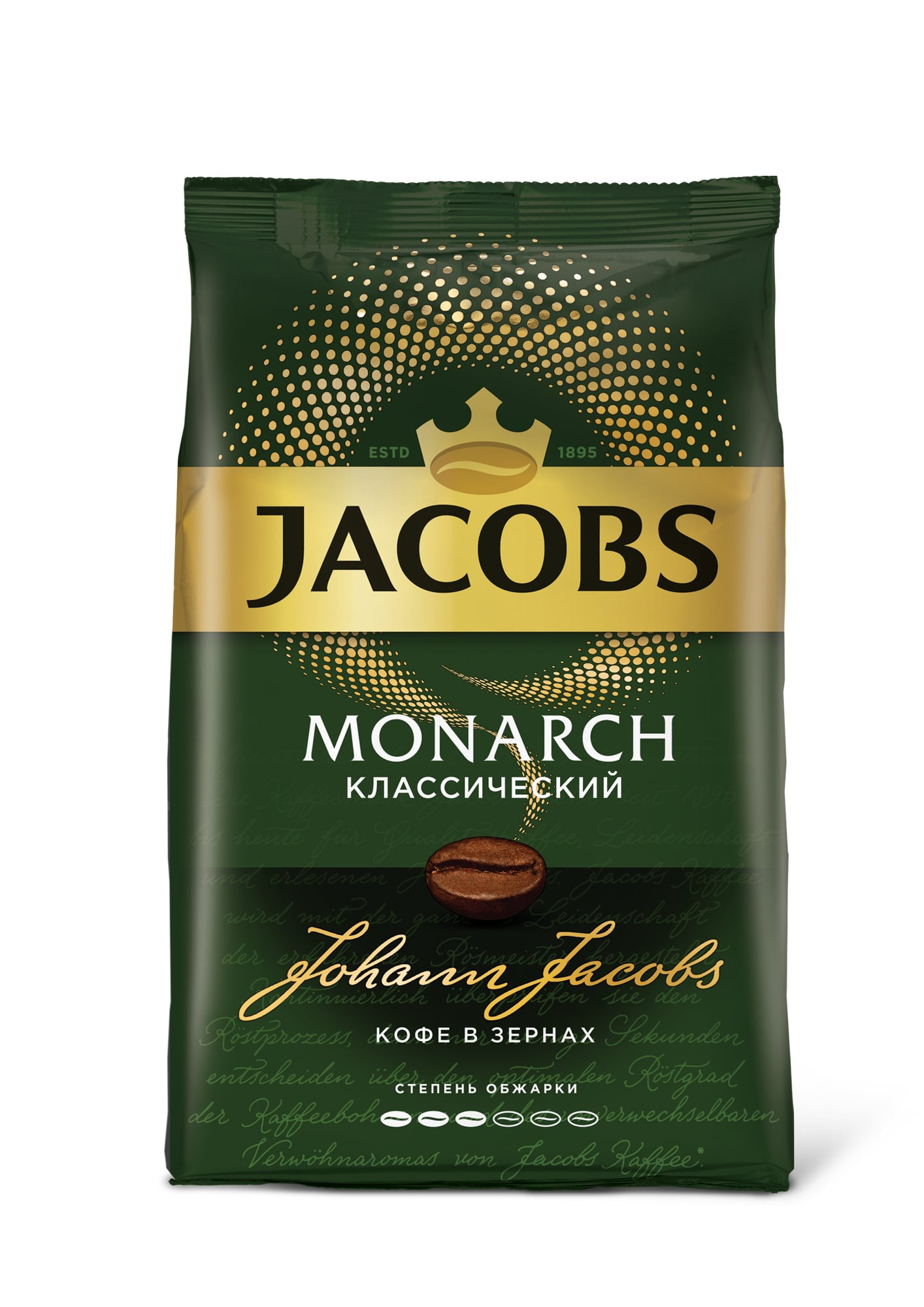 

Jacobs Monarch Классический кофе в зернах, 800 г, Monarch