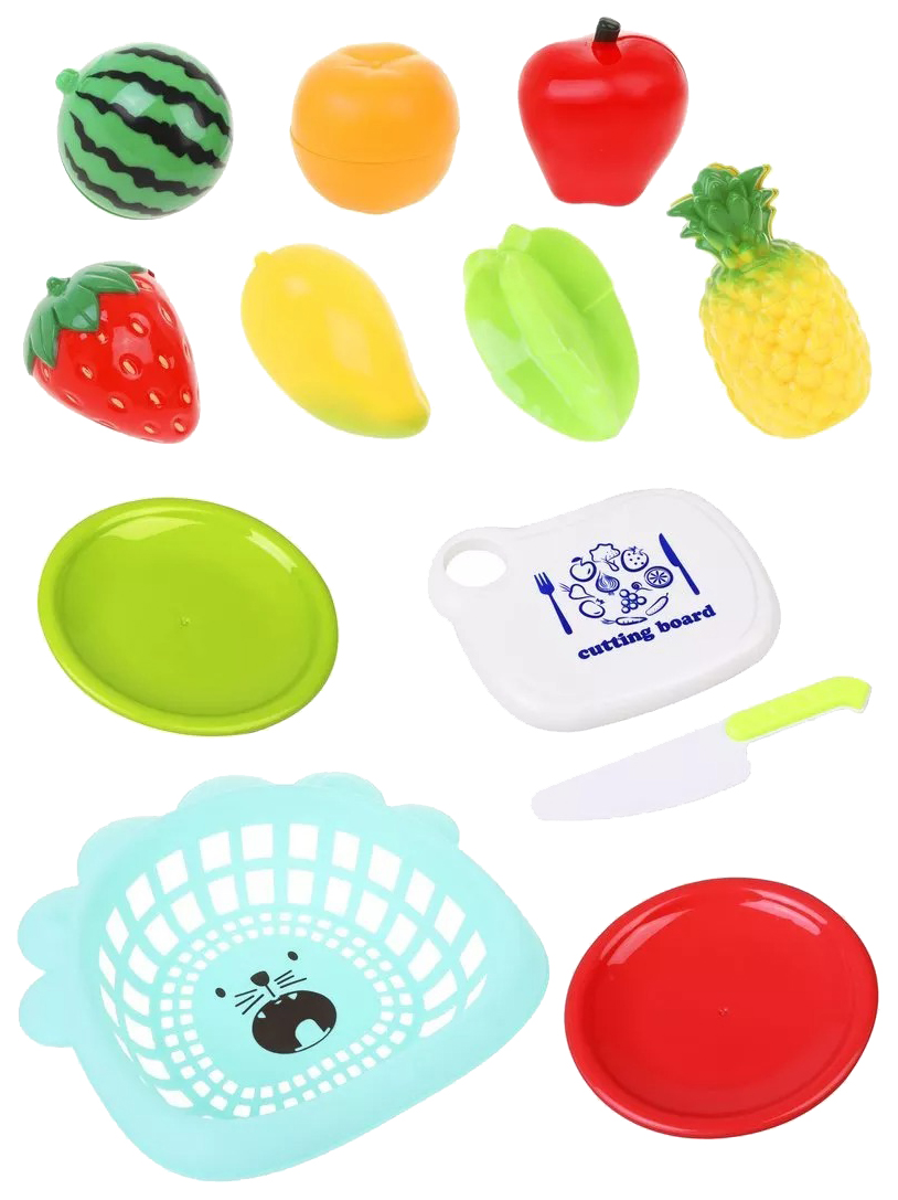 

Игровой набор Продукты, в компл. предм. 19 шт., в асс. Наша Игрушка 1018-33