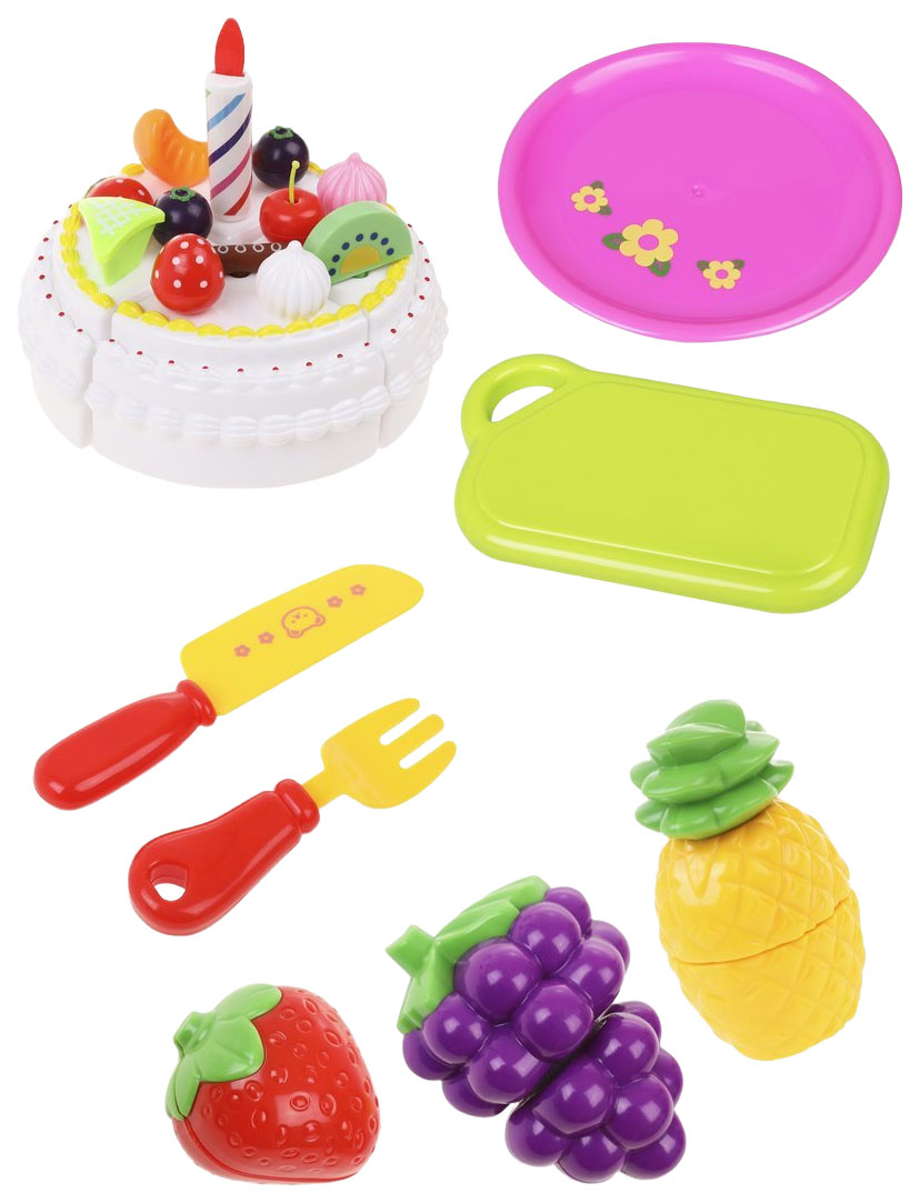

Игровой набор Продукты, в компл. предм. 26 шт. Наша Игрушка 228C6, Разноцветный