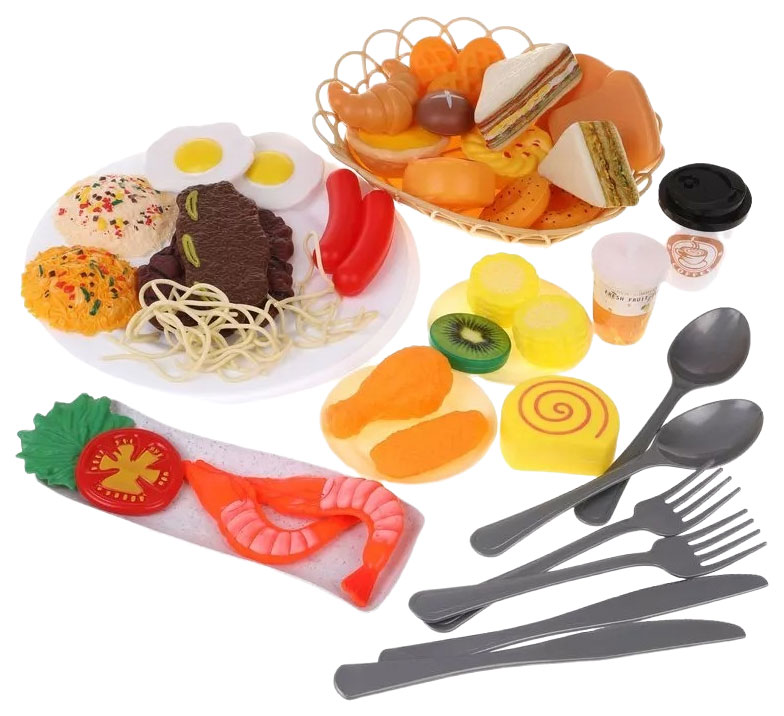 

Игровой набор Продукты, в компл. предм. 45 шт. Наша Игрушка 20A3