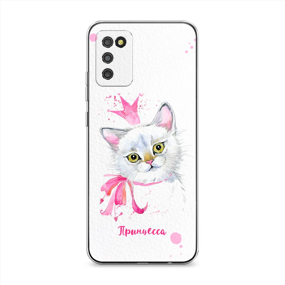 

Чехол Awog на Samsung Galaxy A02s / Самсунг A02s "Моя принцесса", Белый;розовый;серый, 2102350-6
