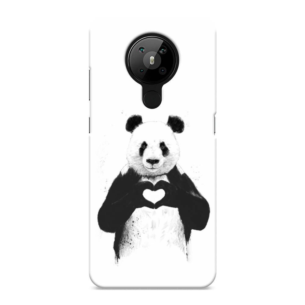 

Чехол Awog "Панда love" для Nokia 5.3, 123420-7