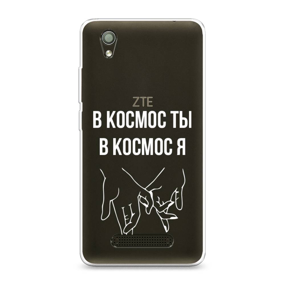 

Чехол Awog на ZTE Blade X3 / ЗТЕ Блэйд X3 "В космос ты В космос я", Разноцветный, 130650-6