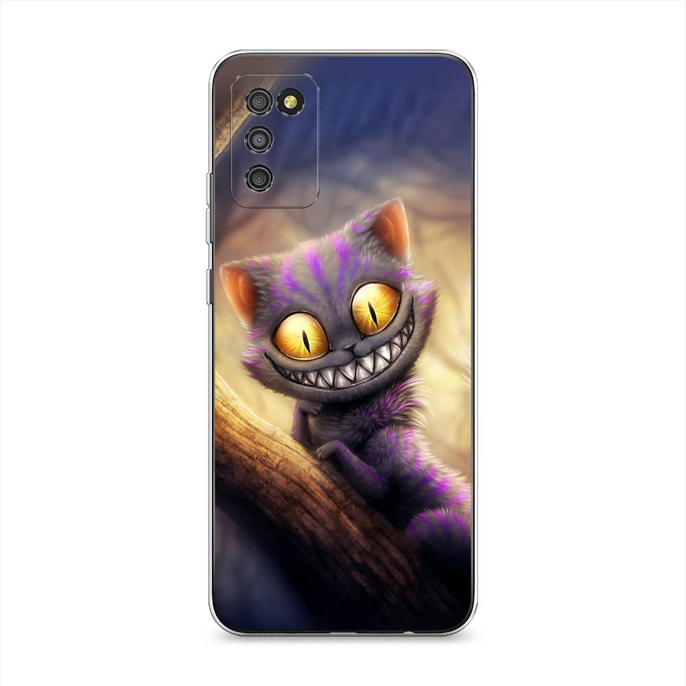 

Чехол Awog на Samsung Galaxy A02s / Самсунг A02s "Cheshire Cat", Фиолетовый;желтый, 2102350-1