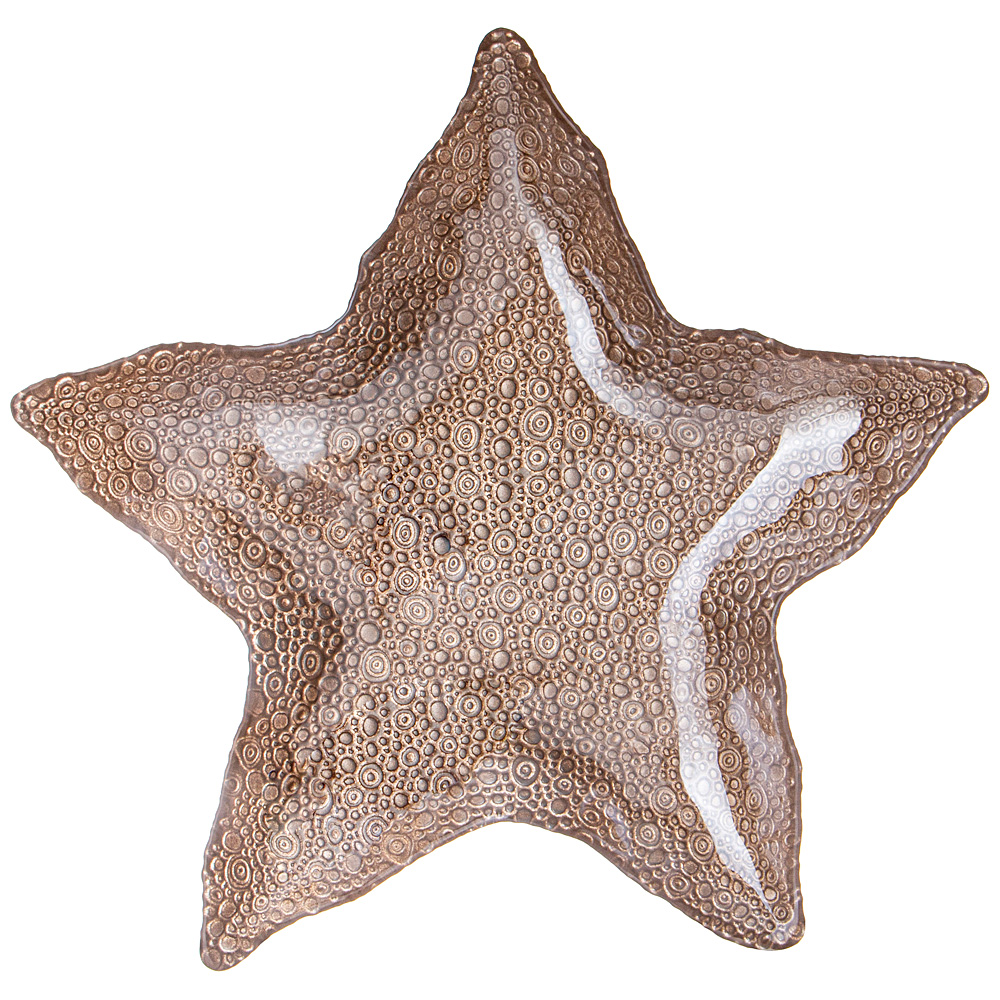 фото Блюдо lefard "starfish" sand 34см