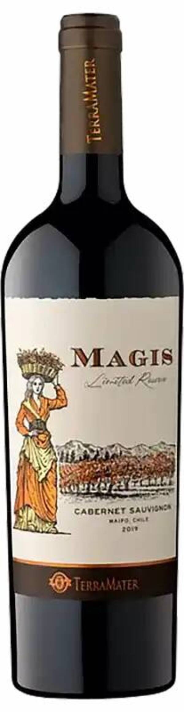 

Вино красное сухое Magis Cabernet Sauvignon Limited Reserve Maipo Valley TerraMater 0,75 л