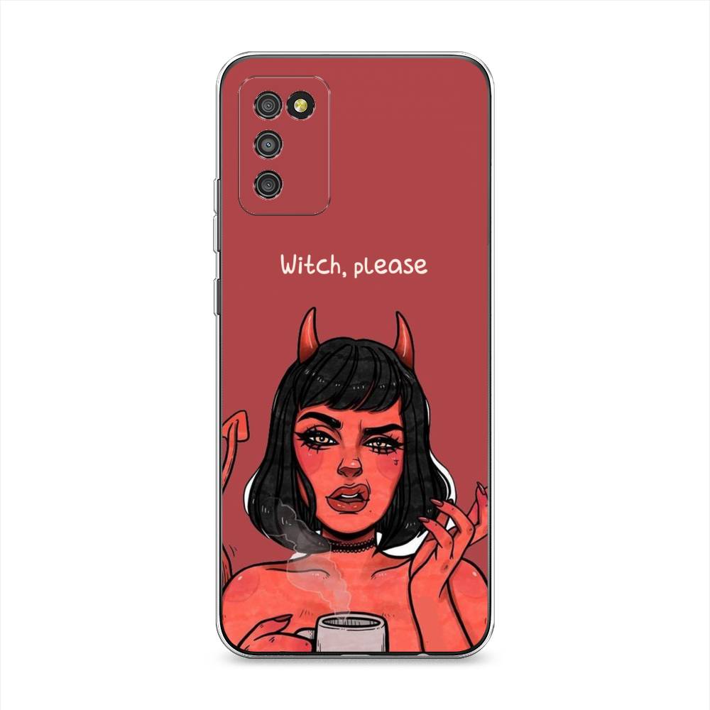 

Чехол Awog на Samsung Galaxy A02s / Самсунг A02s "Evil Girl", Красный;черный, 2102350-6