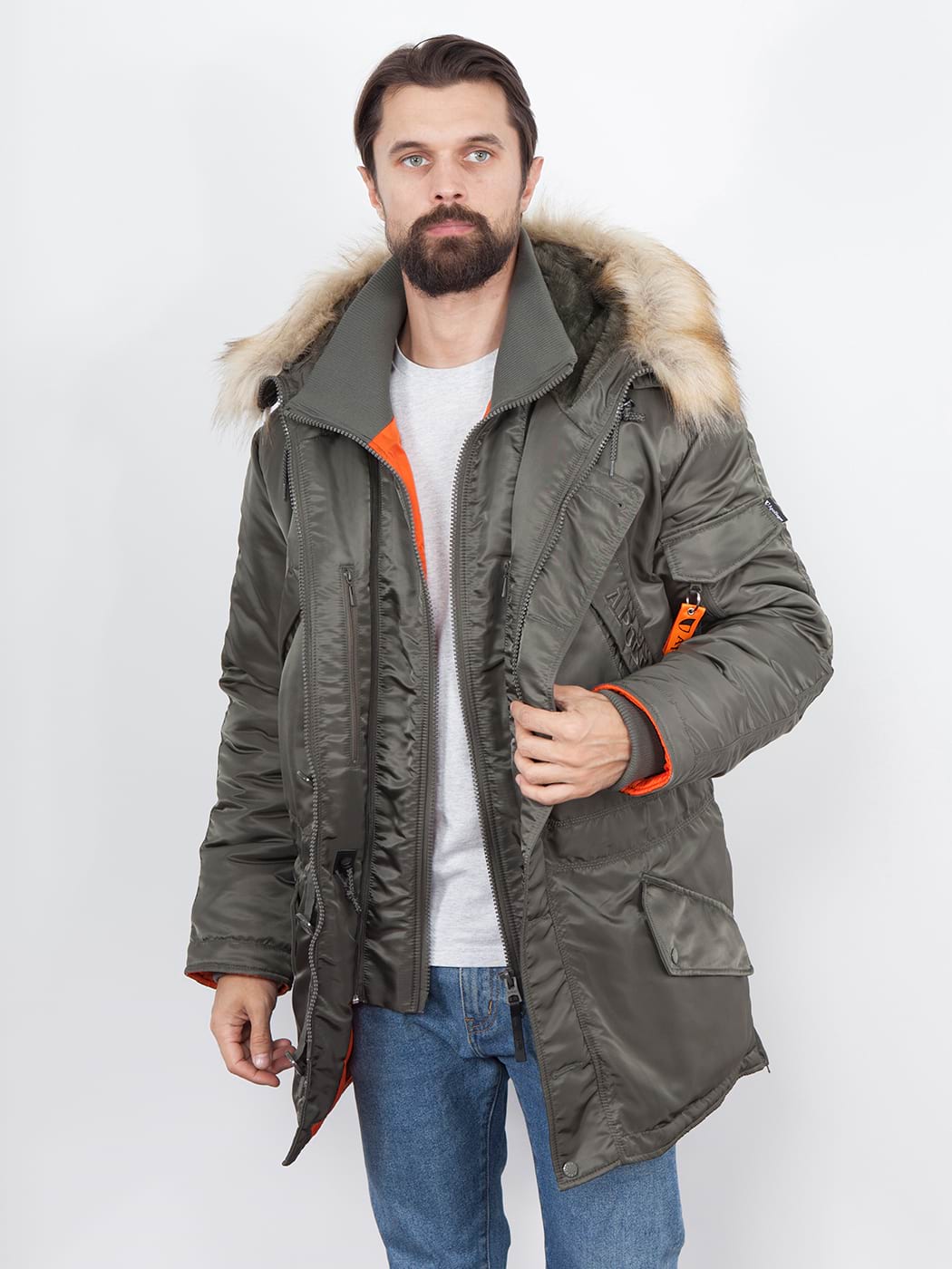 Парка мужская APOLLOGET EVEREST серая 8XL