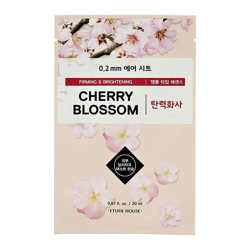 фото Маска для лица etude house, с экстрактом цветов вишни #cherry blossom 0,2mm, 20мл