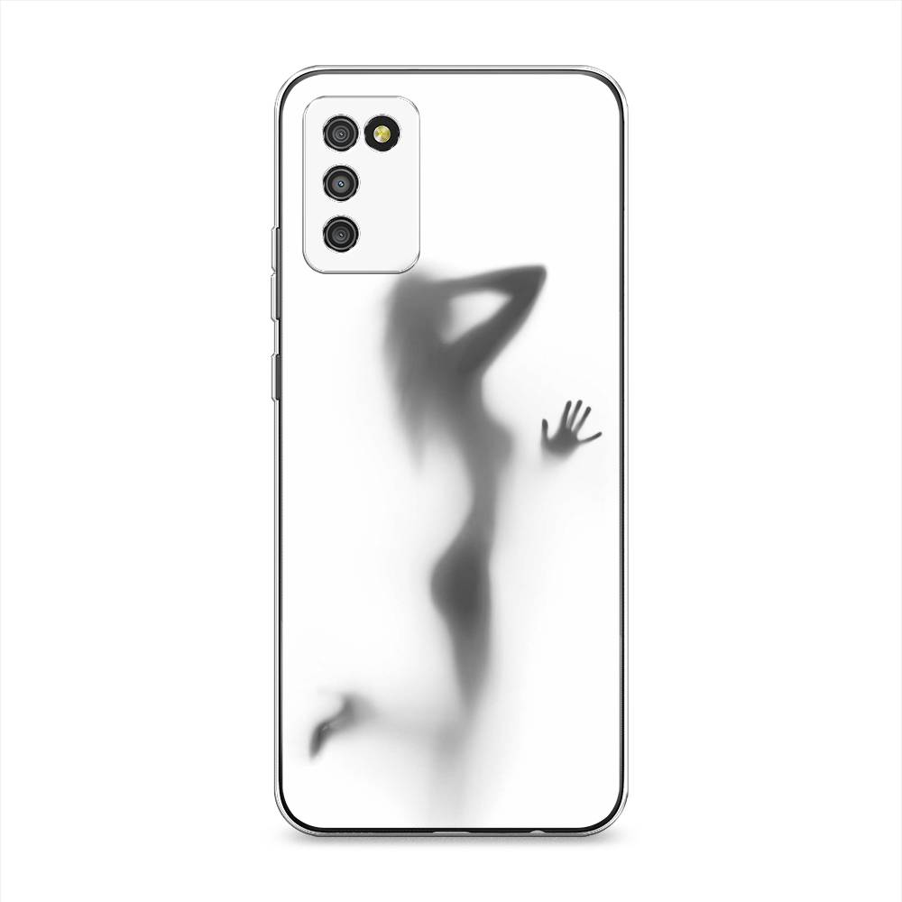 

Чехол Awog на Samsung Galaxy A02s / Самсунг A02s "Стекло в душе", Белый;серый;черный, 2102350-7