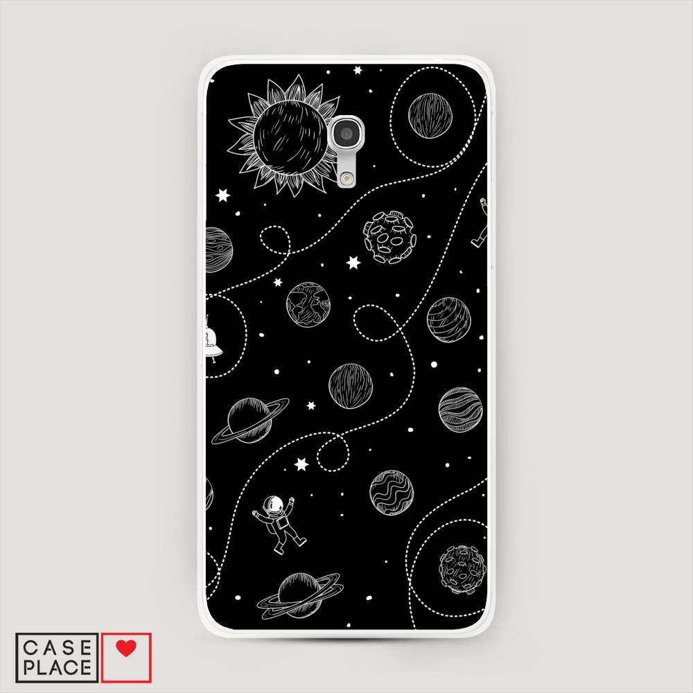

Чехол Awog на Alcatel Pixi 4 (5) 5045D / Алкатель Pixi 4 (5) 5045D "В невесомости", 170250-4