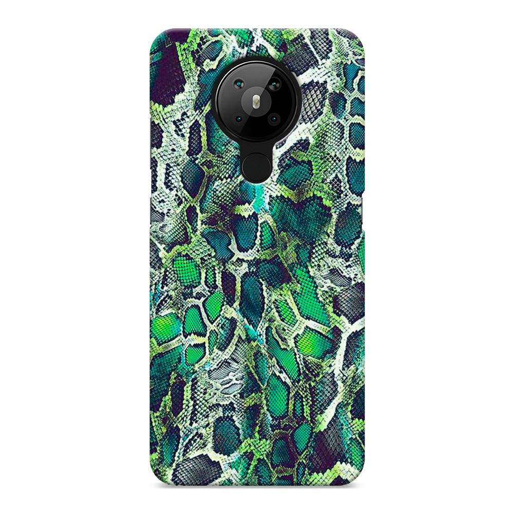 

Чехол Awog "Зеленая кожа змеи" для Nokia 5.3, 123420-2