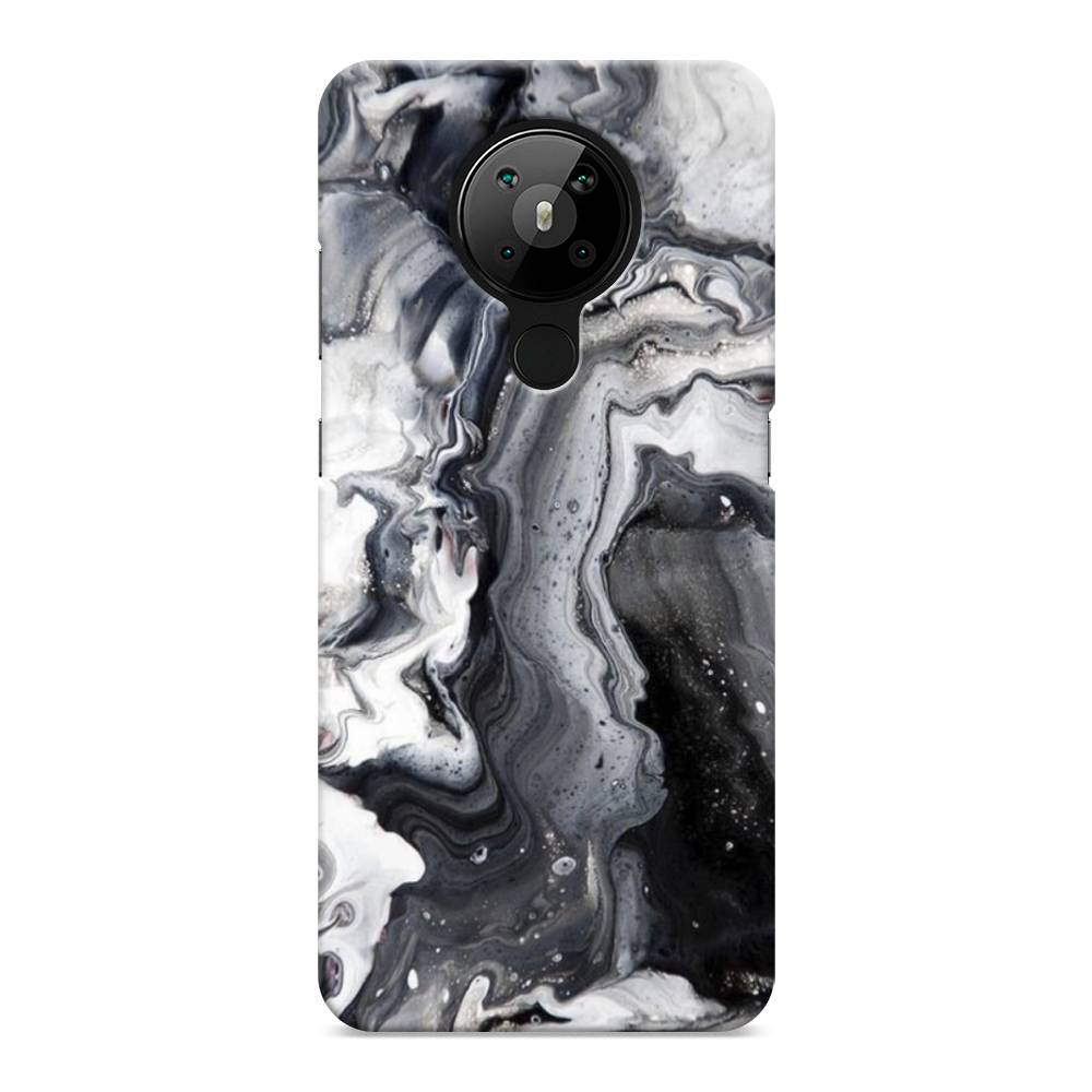 

Чехол Awog "Бело-черные сложные полосы" для Nokia 5.3, 123420-2