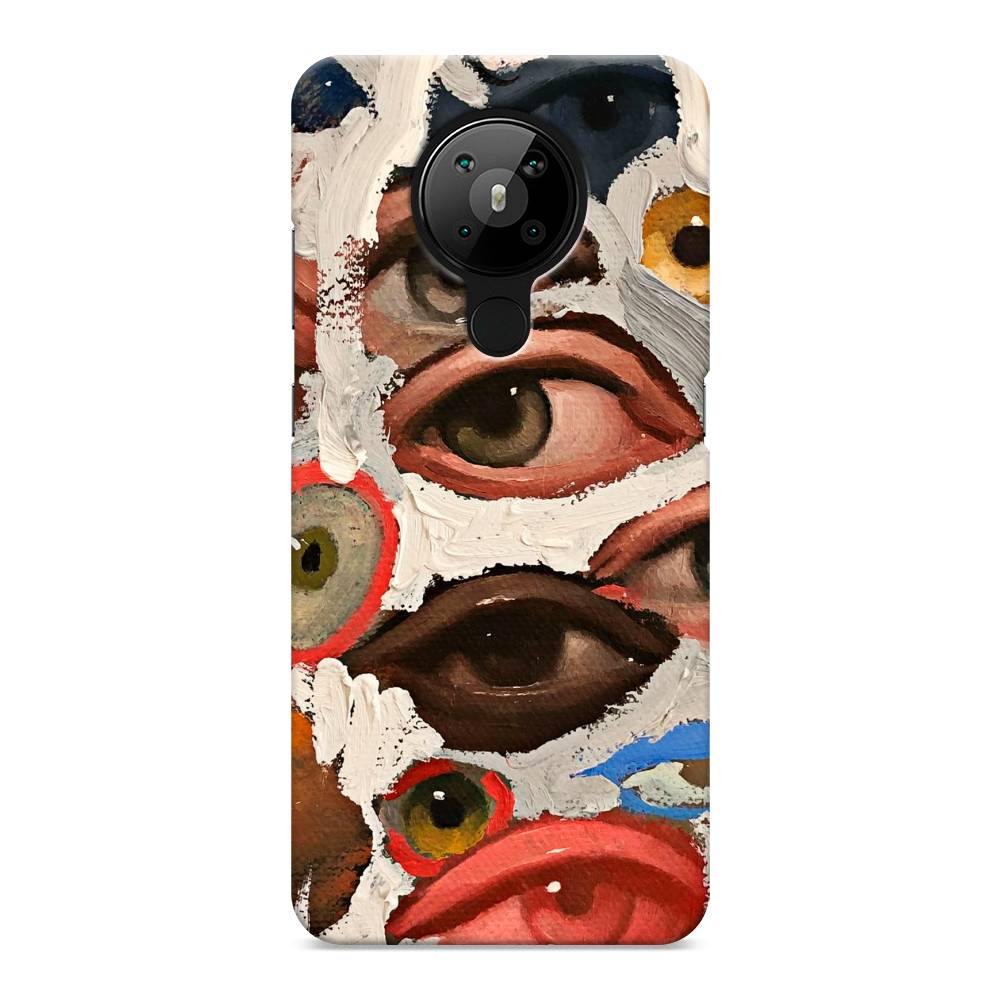 

Чехол Awog "Глаза масляная живопись" для Nokia 5.3, 123420-5