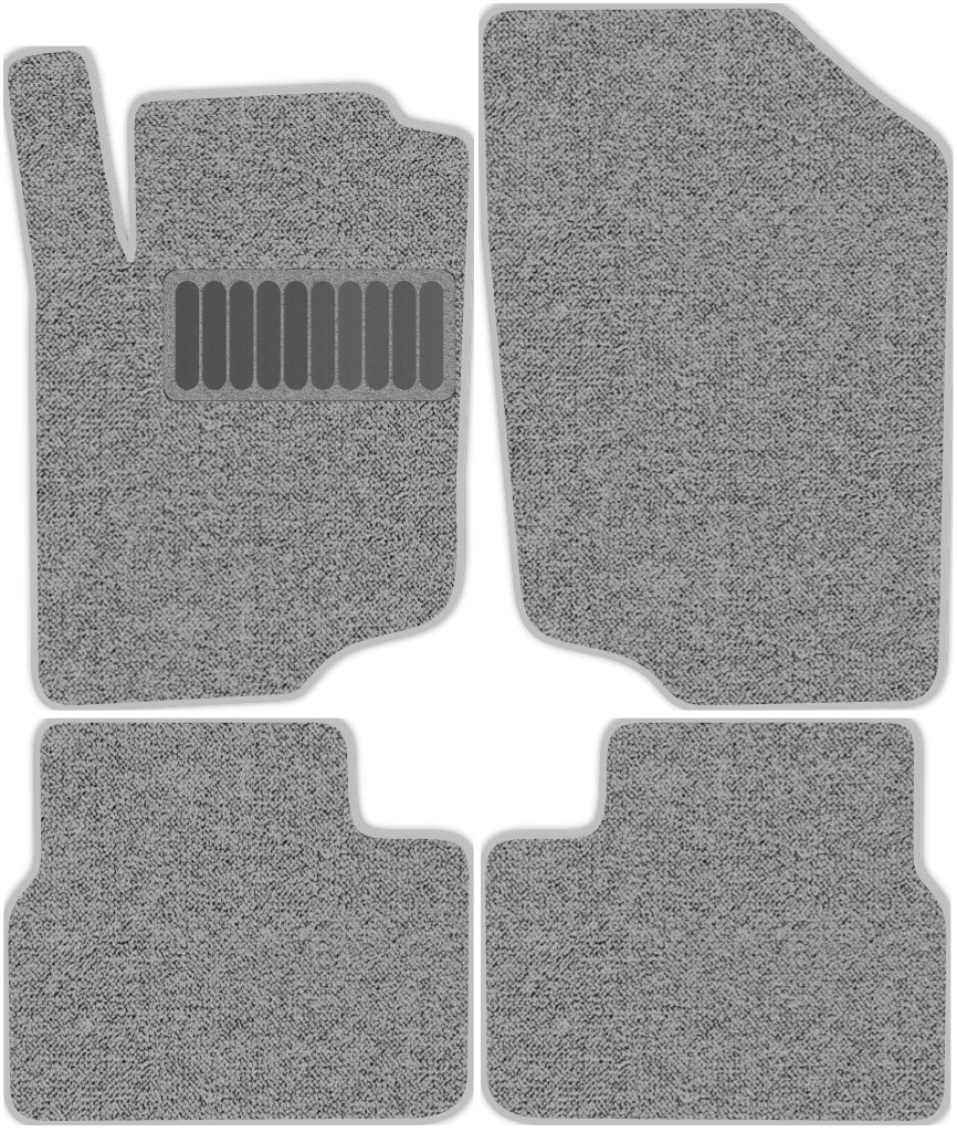 

Коврики в салон Комфорт для Peugeot 207 2006 - 2011, 4 шт. серый, текстиль, 3904-S4NL-D