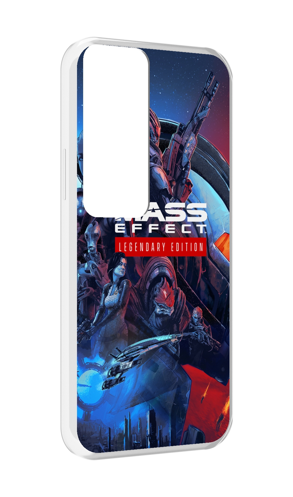 

Чехол MyPads Mass Effect Legendary Edition для Tecno Pova Neo 2, Прозрачный, Tocco