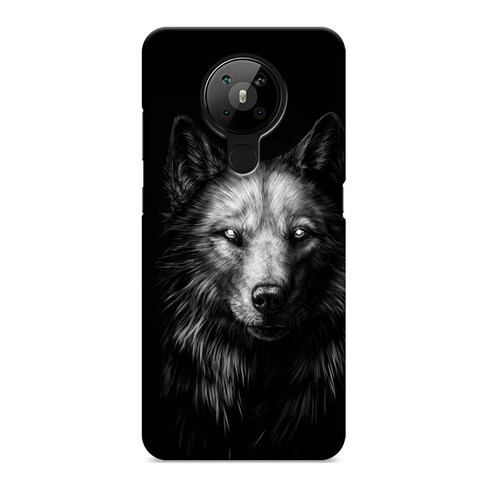 

Чехол Awog "Волк черно белый" для Nokia 5.3, 123420-1