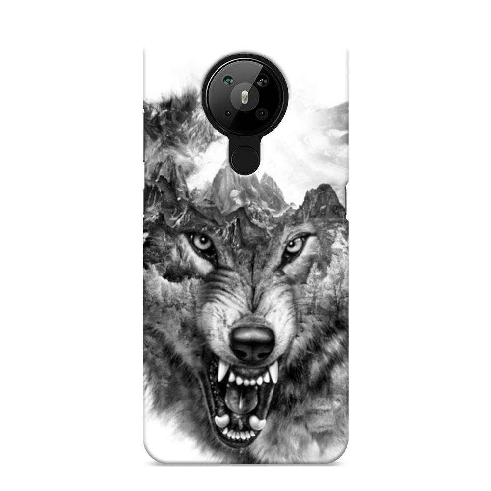 

Чехол Awog "Волк в горах" для Nokia 5.3, 123420-1