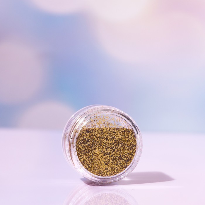 

Косметический глиттер в баночке "Золото", 5 гр