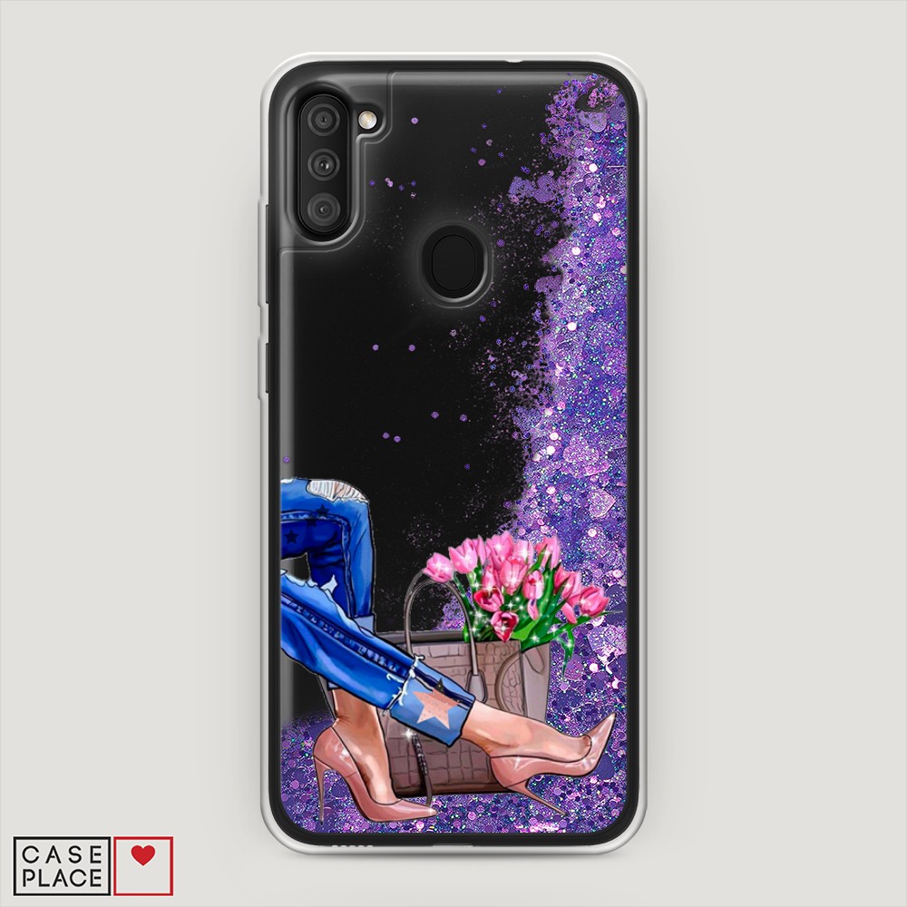 

Чехол Awog на Samsung Galaxy M11 / Самсунг M11 "Каблучки", Разноцветный, 2100692-1