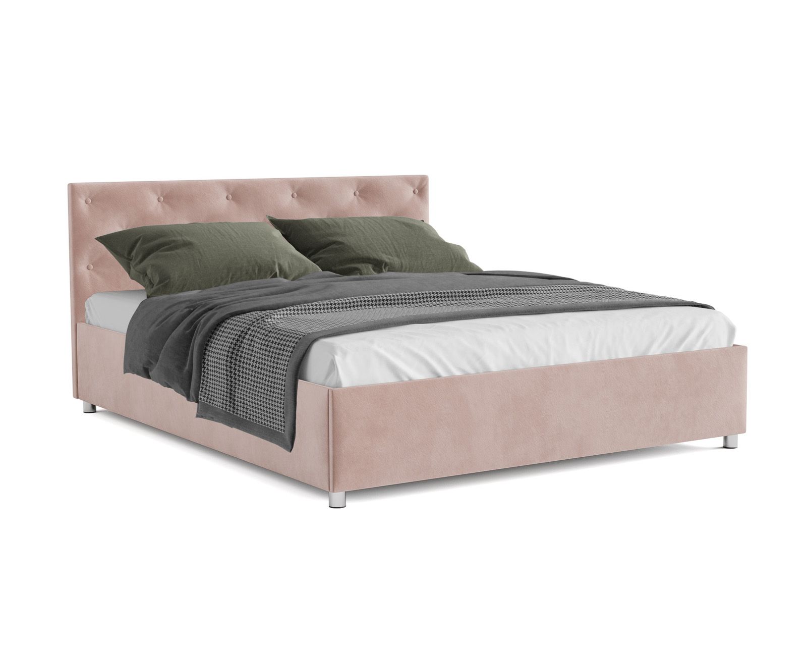 

Кровать двуспальная Mebel-ars Классик 160х190, Кордрой бежевый, Классик