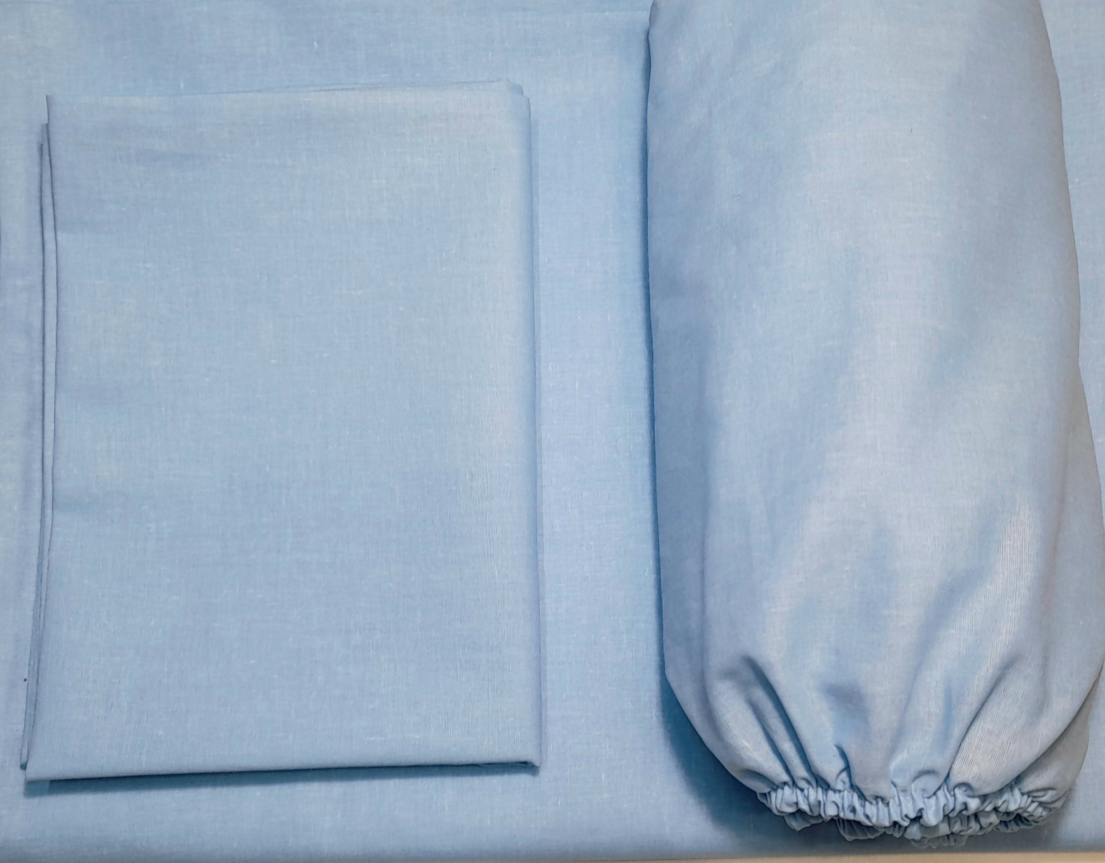 Комплект в кроватку Bortiki-solnyshko-moe, голубой комплект детского постельного белья bortiki solnyshko moe коричневый