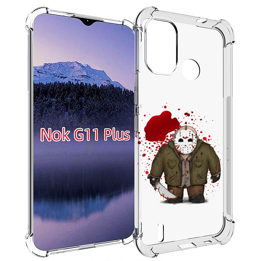 

Чехол MyPads джейсон для Nokia G11 Plus, Прозрачный, Tocco