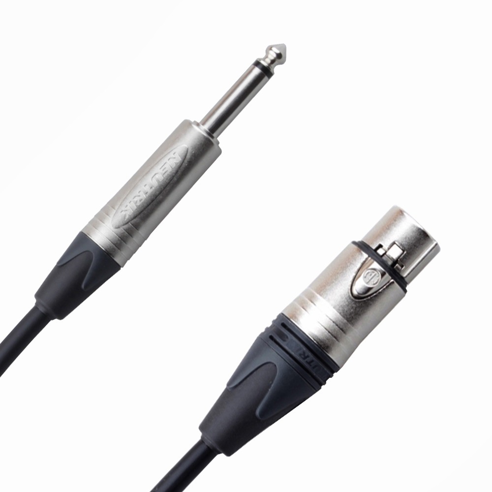 

Кабель аудио 1xJack - 1xXLR Rich Pro RP261BLK 4.0m, RP261BLK 4.0m