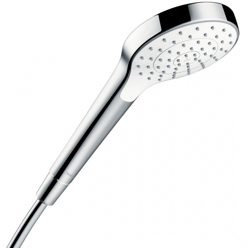 фото Ручной душ hansgrohe croma select s 1jet, белый/хром (26804400)