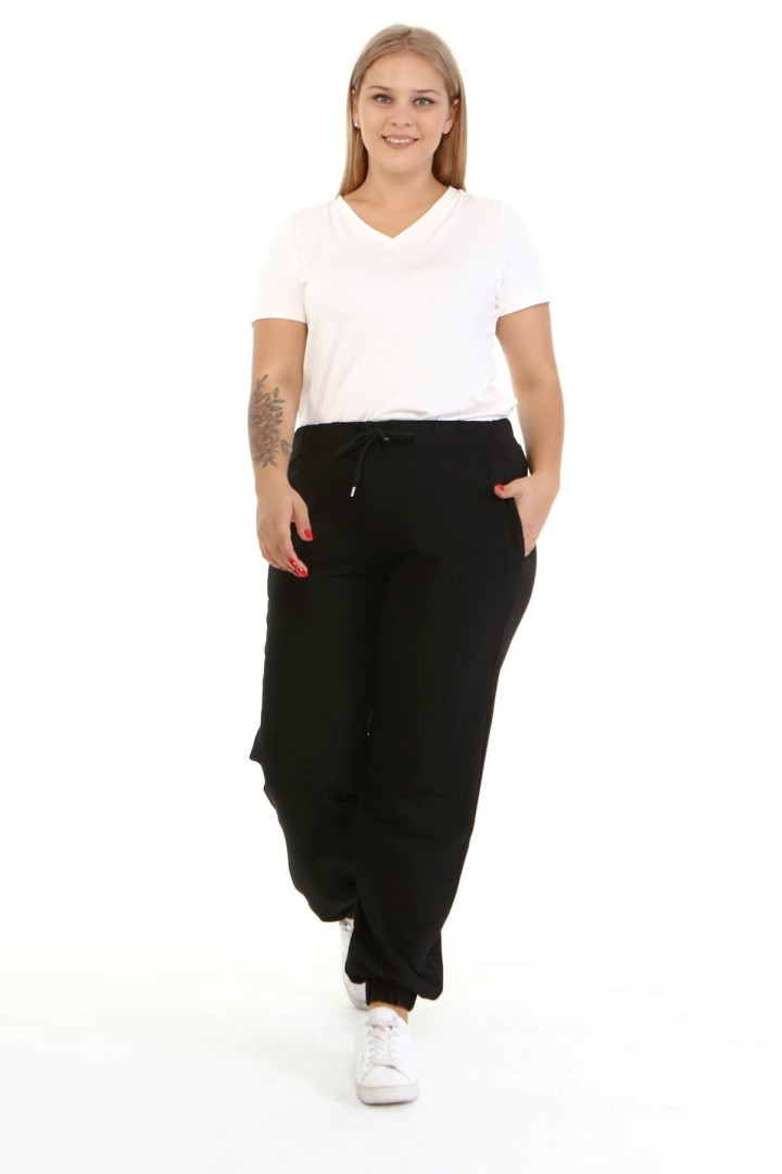 

Брюки женские My Line Moda 1457 черные L (товары доставляются из-за рубежа), Черный, 1457