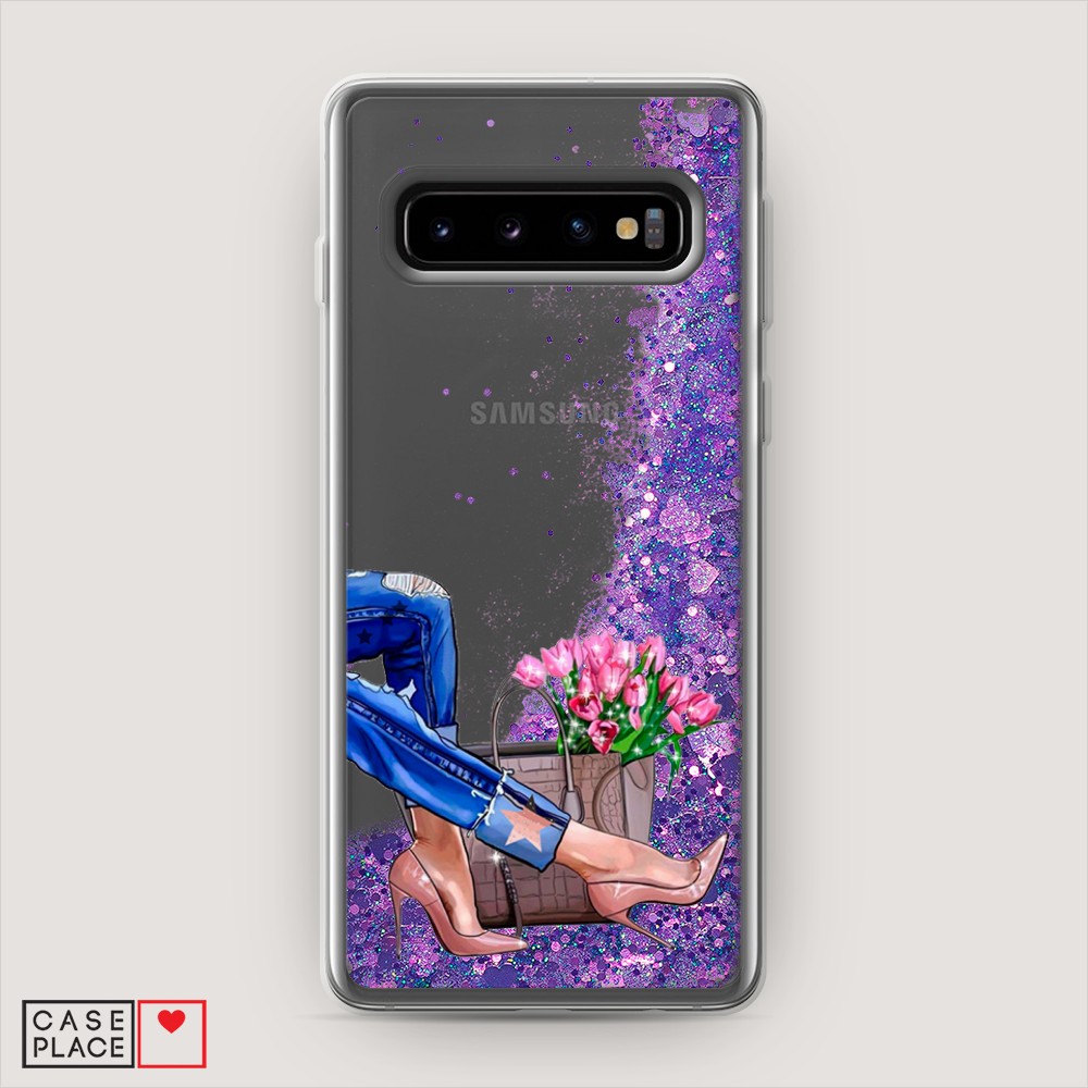 

Чехол Awog на Samsung Galaxy S10 "Каблучки", Разноцветный, 27092-1