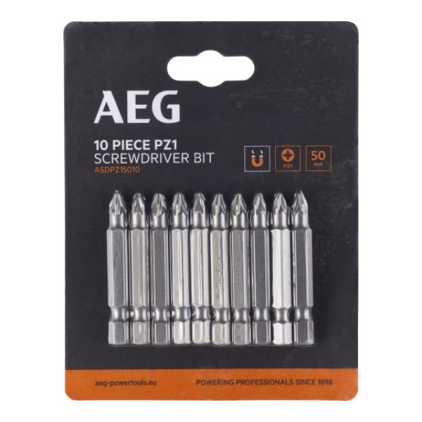 

AEG Биты 10шт.РZ1x50mm ASDPZ15010 4932479512