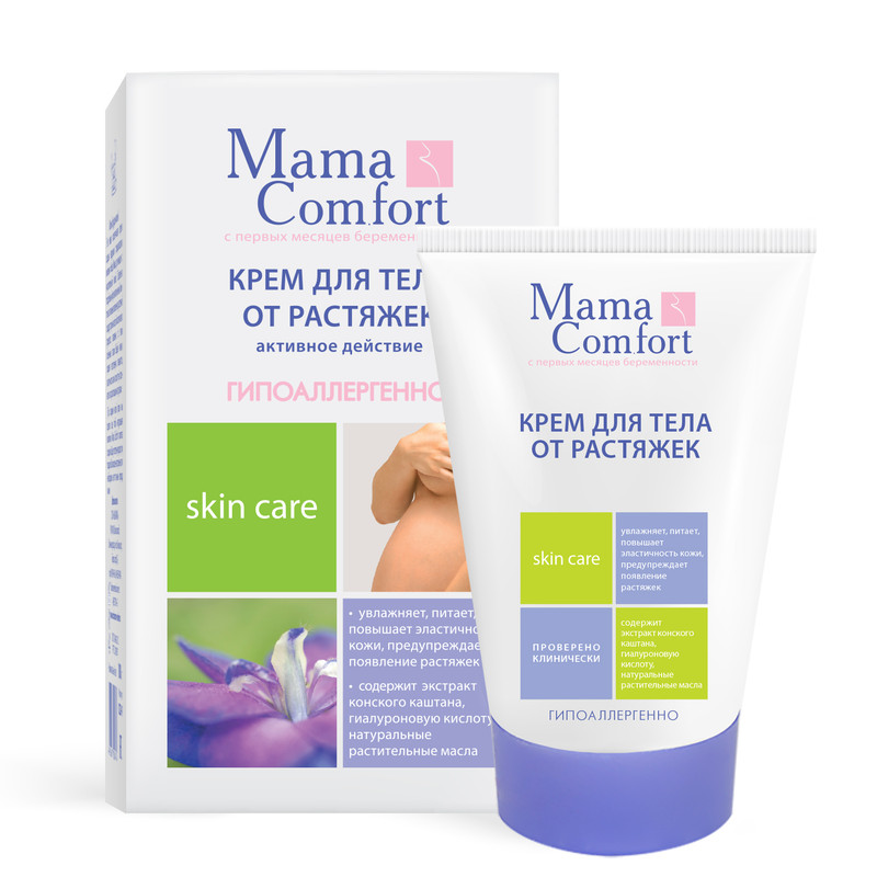 Крем для тела Mama Comfort Против растяжек 100 мл