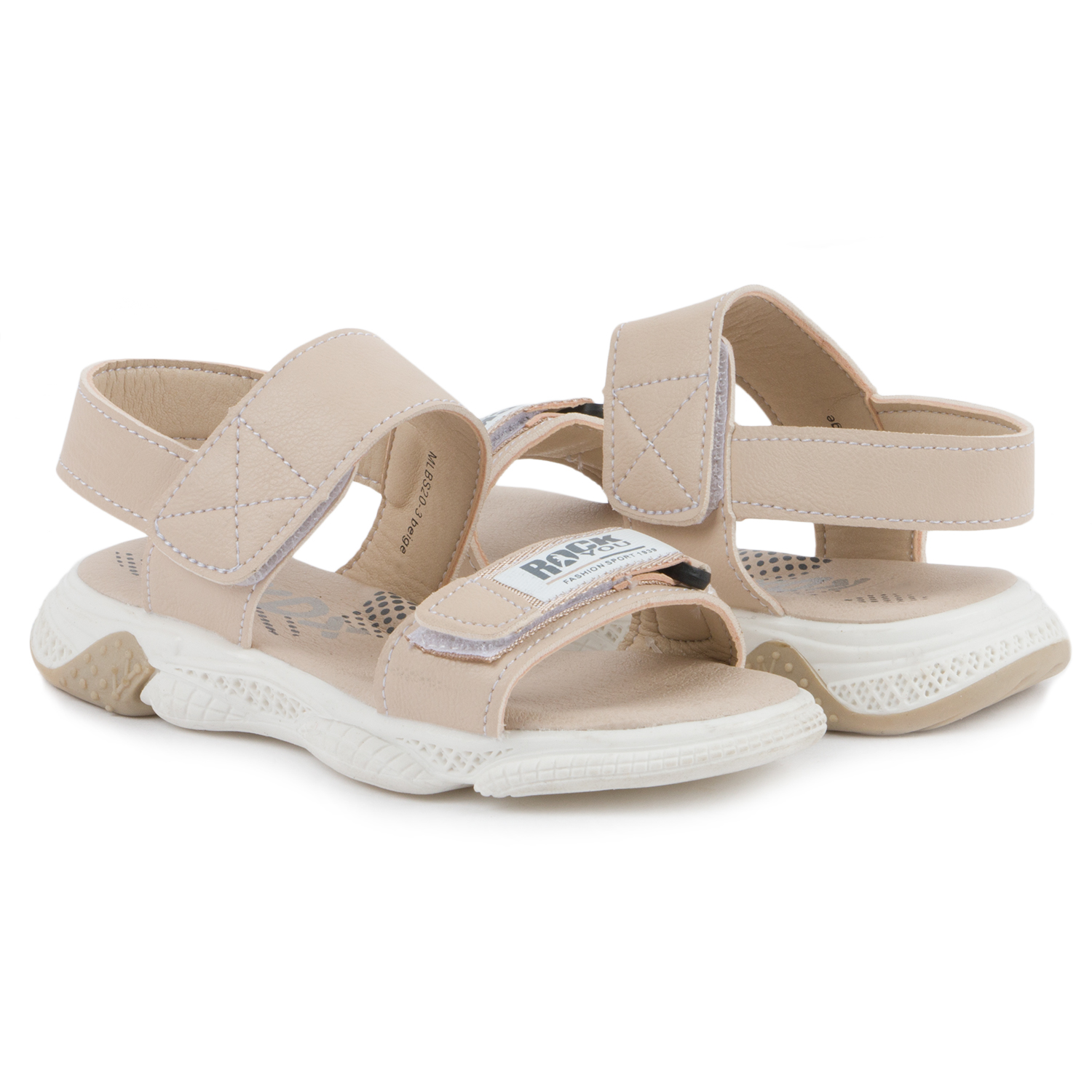 фото Босоножки kidix mlbs20-3 beige р.33